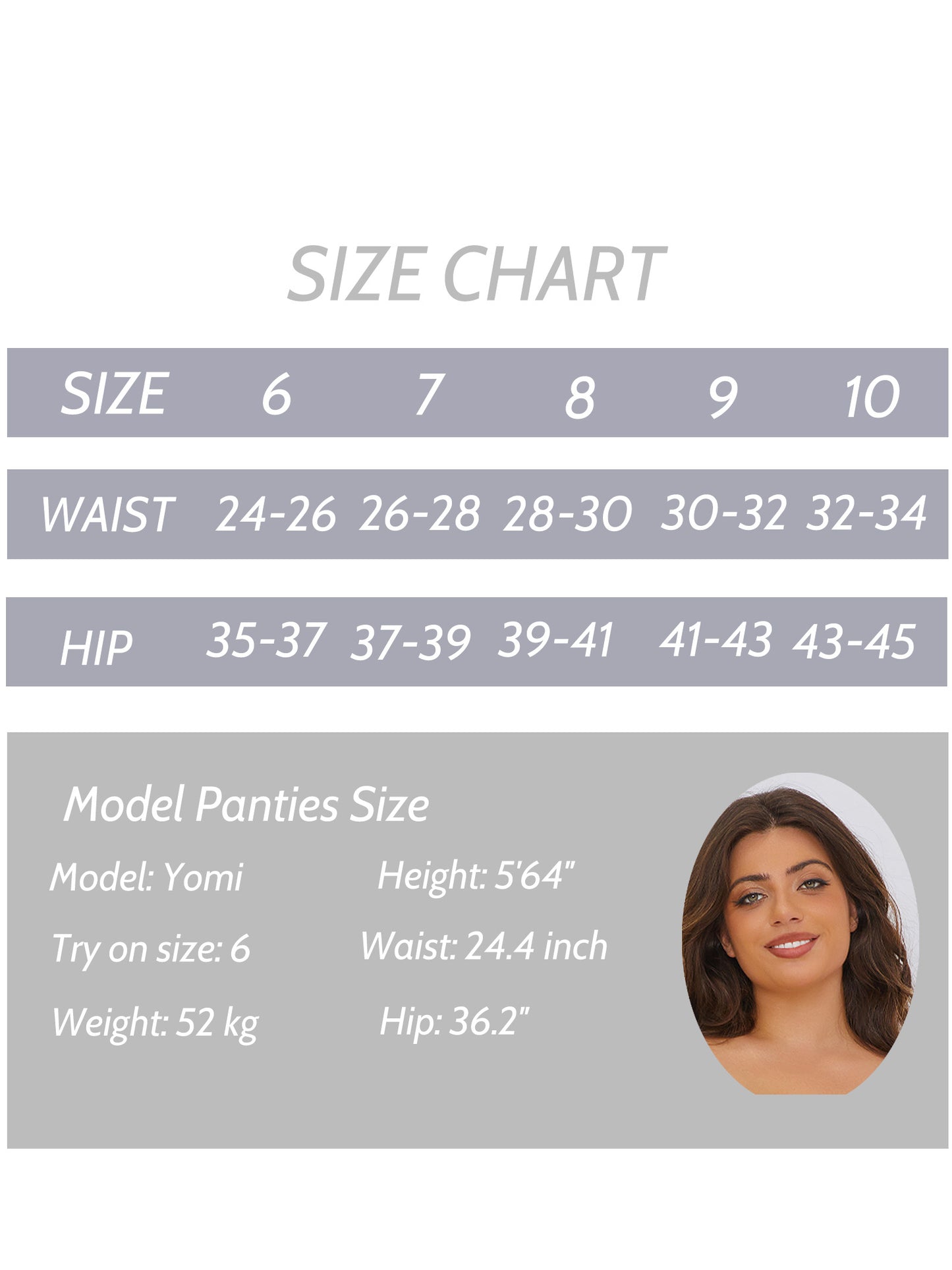 Buankoxy 5 Pack Women Cotton High Waist Panties Stretch Hipster Brief Underwear for Women, Size 10