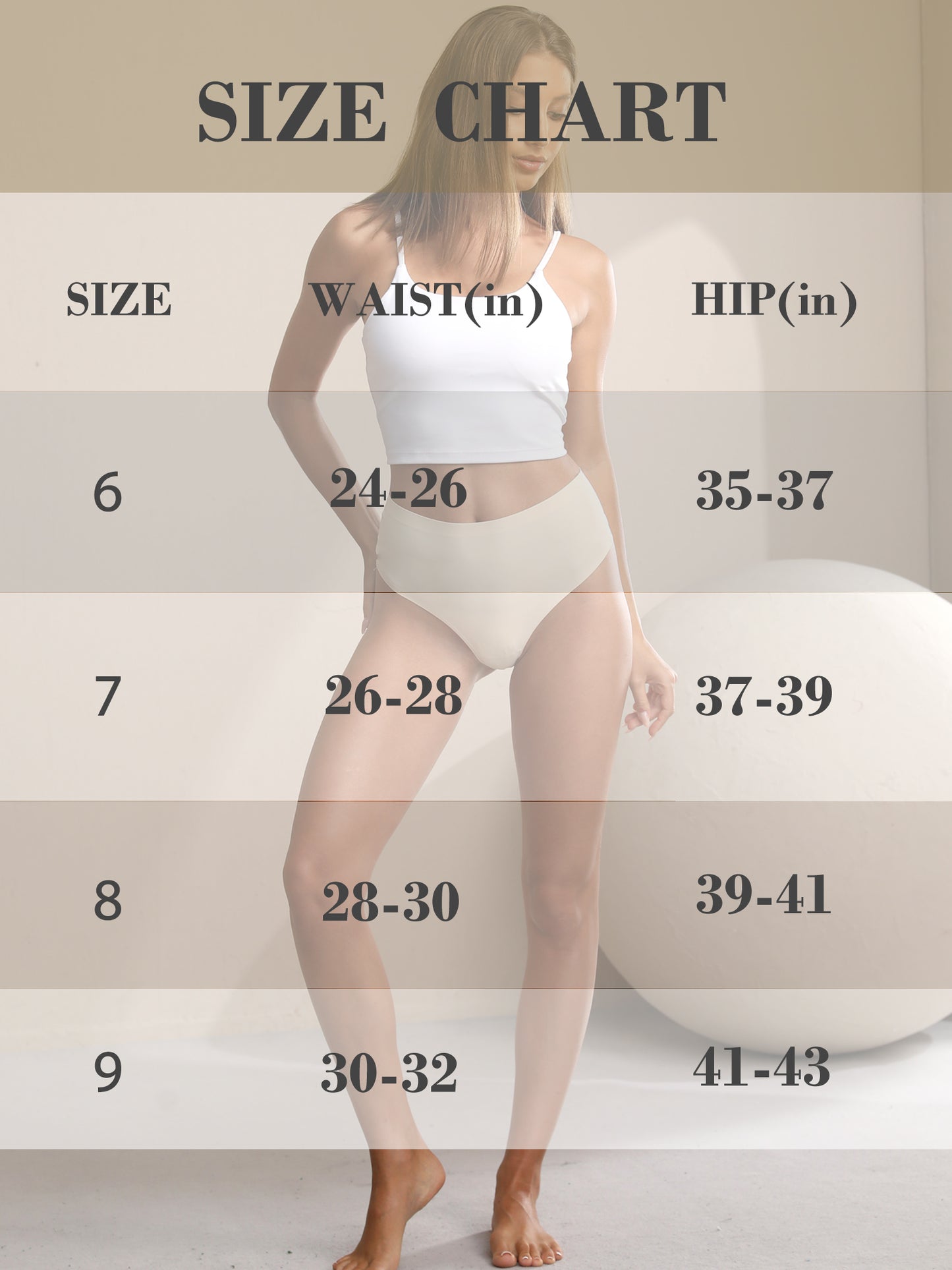 GaaiKei Seamless Thongs for Women Mid Rise No Show Thong Breathable Panties Comfortable Underwear 6 Pack