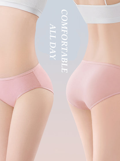 GaaiKei Disposable Underwear for Women 14 Pack Cotton Panties High Cut Briefs Travel Business Spa